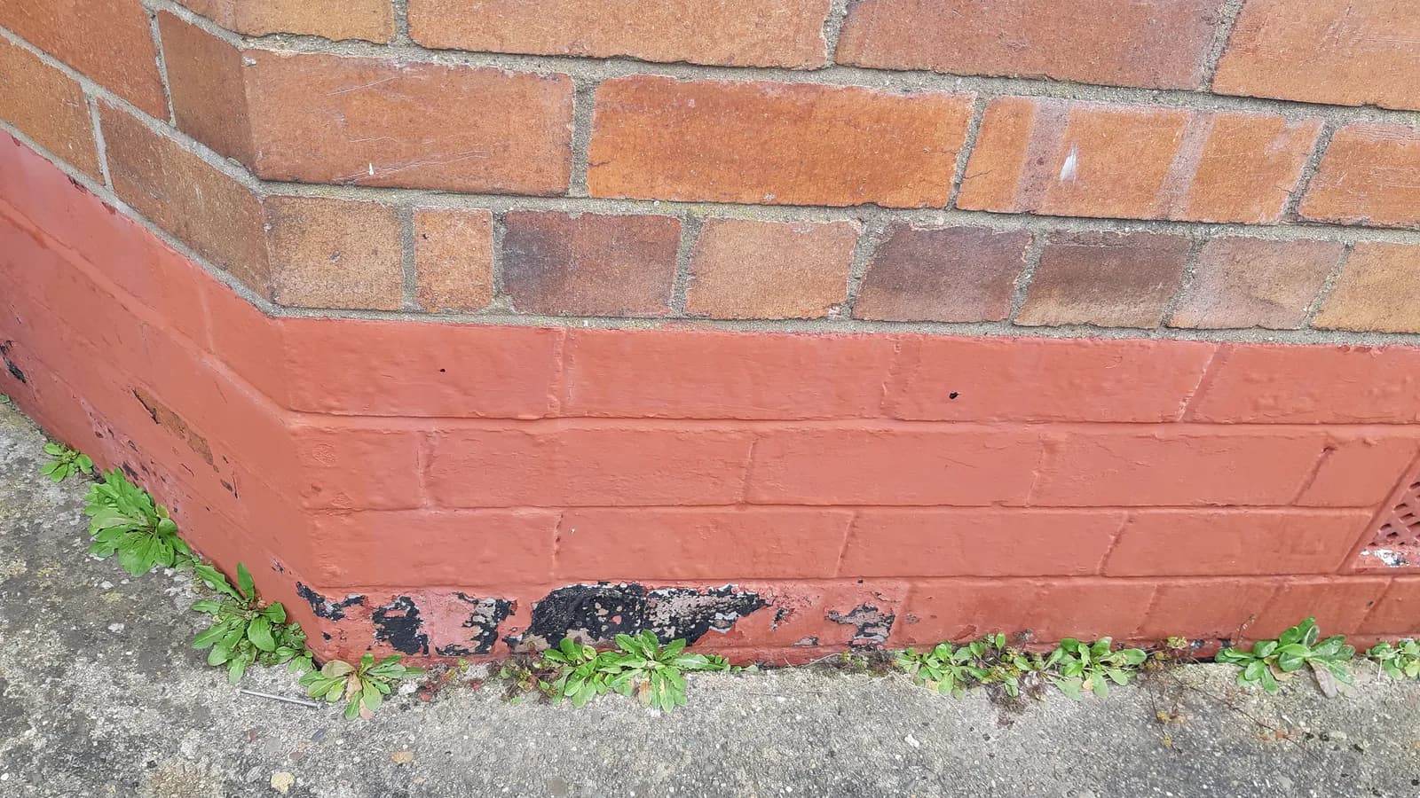 Brick Paint Removal