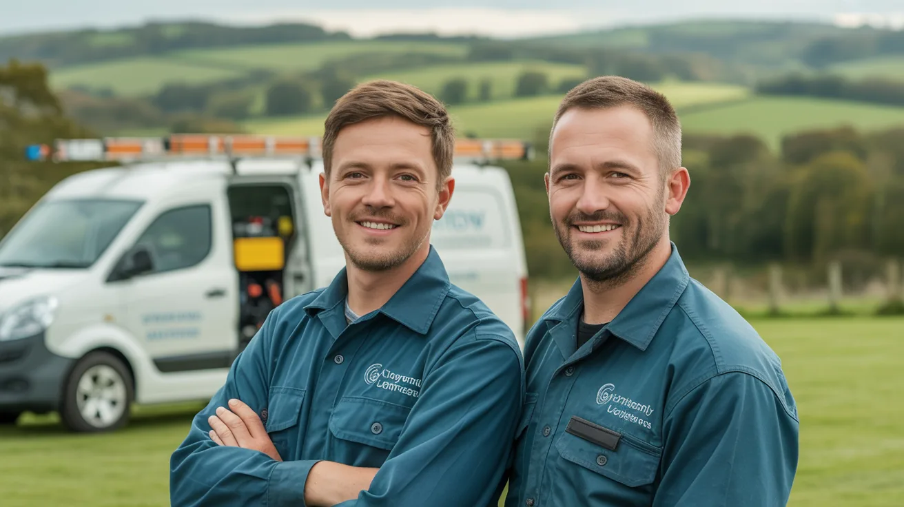 The Ribble Valley Softwashing team in Clitheroe